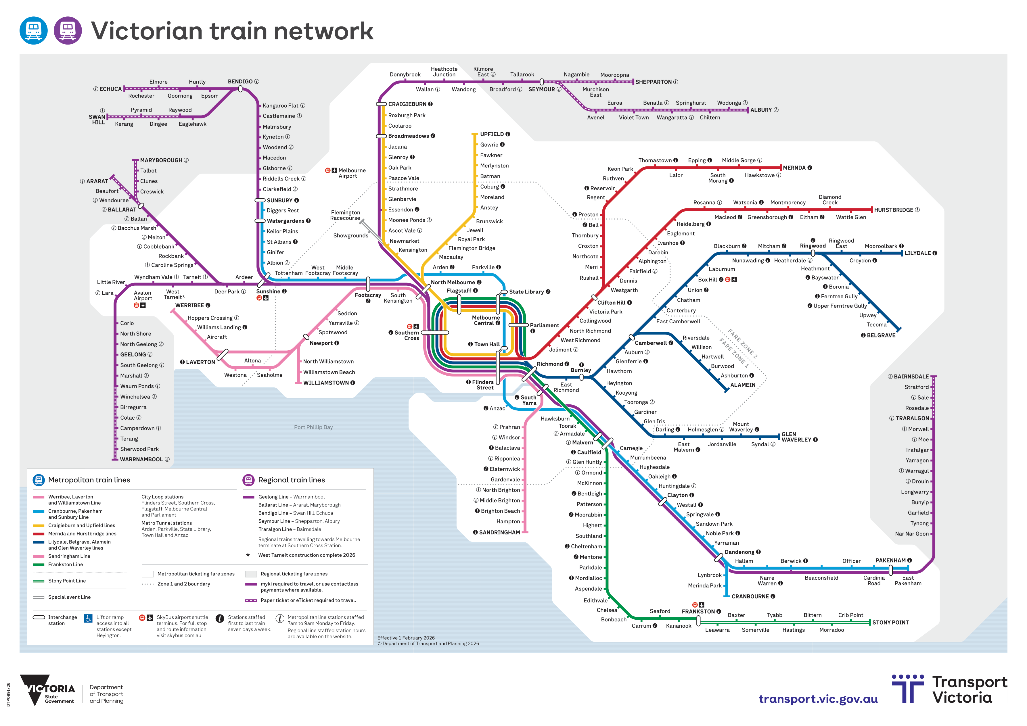 Victorian Train Network Preview